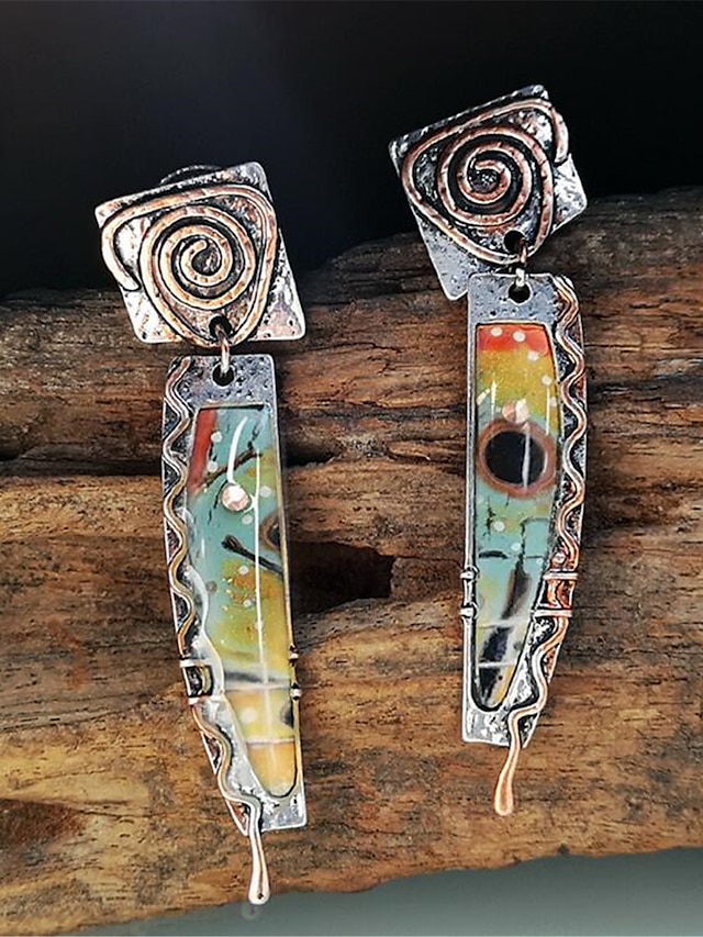 Women's Earrings Archaistic Outdoor Geometry Earring